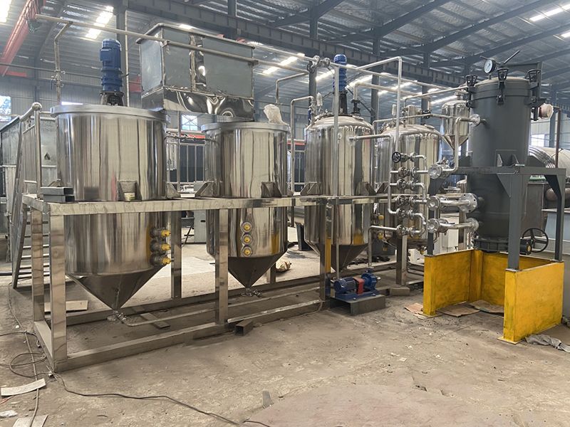 日处理30T物理精炼设备